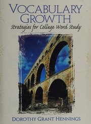 Vocabulary Growth Strategies For College Word Study Hennings