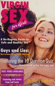 Virgin Sex For Girls A Noregrets Guide To Safe And Healthy Sex Luadzers