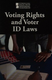 Voting Rights And Voter Id Laws Mm Eboch Eboch M M Editor