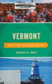 Vermont Off The Beaten Path Discover Your Fun Rogers Barbara Radcliffe