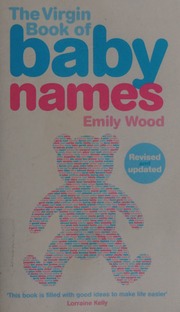 The Virgin Book Of Baby Names Wood Emily