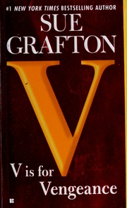 V Is For Vengeance Berkley Massmarket Ed Grafton Sue