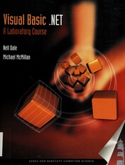 Visual Basic Net A Laboratory Course Dale Nell B Mcmillan