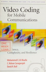 Video Coding For Mobile Communications Efficiency Complexity And Resilience Almualla