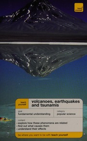 Volcanoes Earthquakes And Tsunamis Rothery David A