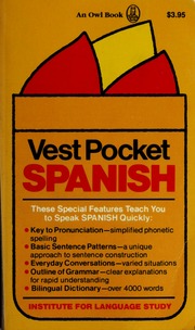 Travelers Spanish Kit Redondo Susana Institute For Language Study