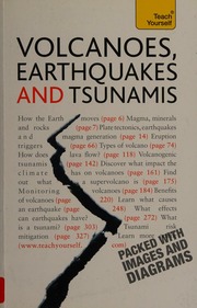 Volcanoes Earthquakes And Tsunamis New Ed Rothery David A