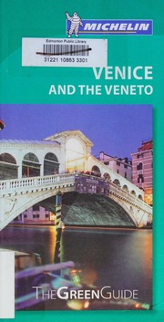 Venice And The Veneto Ochterbeck Cynthia Clayton Edelhoff Judy Michelin Travel Partner Firm