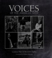 Voices Of The American West Platt Corinne Ogilby Meredith