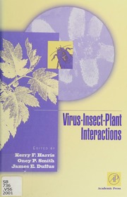 Virusinsectplant Interactions Harris Kerry F Smith Oney P Oney Percy