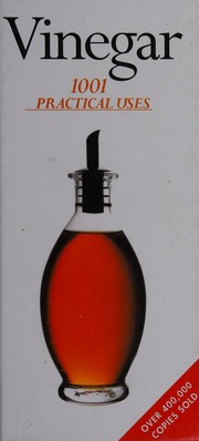 Vinegar 1001 Practical Uses Briggs Margaret Author