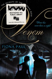 Venom The Secrets Of The Eternal Rose Paul Fiona