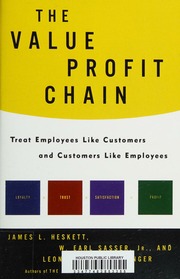 The Value Profit Chain Treat Employees Like Customers And Customers Like Employees Heskett