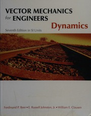 Vector Mechanics For Engineers Dynamics 7th Ed Beer Ferdinand P Ferdinand Pierre
