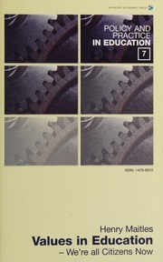 Values In Education Were All Citizens Now Maitles Henry