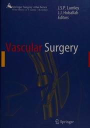 Vascular Surgery 1 Edition Lumley J S P John Stuart Penton Hoballah
