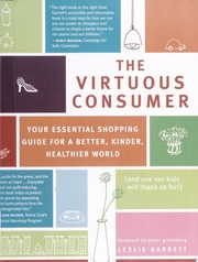 The Virtuous Consumer Garrett Leslie