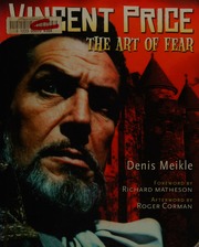 Vincent Price The Art Of Fear Meikle Denis