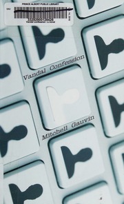 Vandal Confession A Novel Gauvin Mitchell 1989 Author