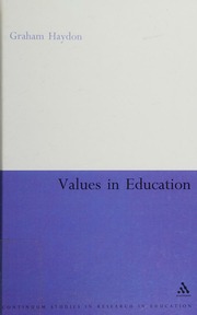 Values In Education Haydon Graham Haydon Graham Teaching About Values