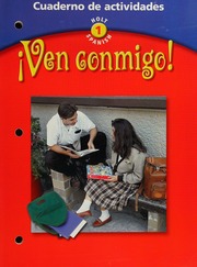 Ven Conmigo 1 Cuaderno De Actividades Holt Rinehart And Winston