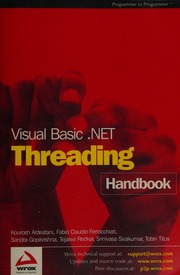 Visual Basicnet Threading Handbook 1st Edition Ardestani Kourosh