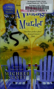 A Vintage Murder Electronic Resource Scott Michele Michele Scott