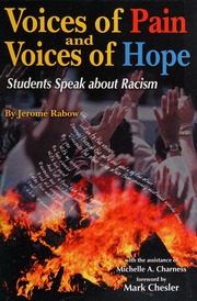 Voices Of Pain Voices Of Hope Students Speak About Racism Rabow