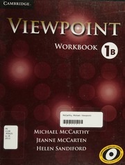 Viewpoint Workbook 1b Unknown