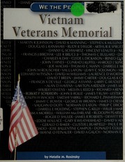 Vietnam Veterans Memorial Rosinsky Natalie M Natalie Myra