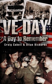Ve Day A Day To Remember None Large Print Ed Edition Cabell