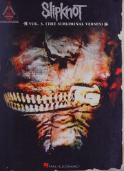 Vol 3 The Subliminal Verses Slipknot Musical Group