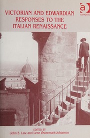 Victorian And Edwardian Responses To The Italian Renaissance Law