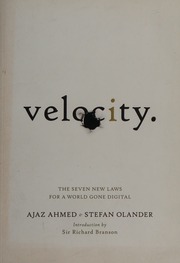 Velocity The Seven New Laws For A World Gone Digital Ahmed