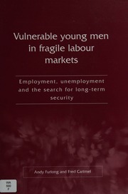 Vulnerable Young Men In Fragile Labour Markets Employment Unemployment And The Search For Longterm Security Furlong