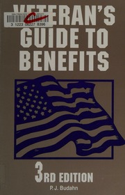 Veterans Guide To Benefits 3rd Revup Edition Budahn P J Phillip J