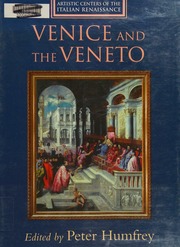 Venice And The Veneto Humfrey Peter 1947