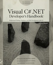 Visual C Net Developers Handbook Mueller John 1958