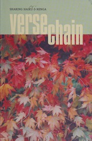 Verse Chain Sharing Haiku Renga Finlay Alec Lucas Martin