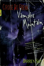 Vampire Mountain 1st Us Pbk Ed Darren Shan