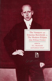 The Vampyre A Tale And Ernestus Berchtold Or The Modern Oedipus Polidori