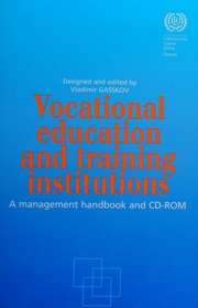 Vocational Education And Training Institutions A Management Handbook And Cdrom Papcdr Edition Gasskov