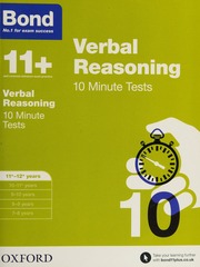 Verbal Reasoning 1112 Years 10 Minute Tests Down Frances Author