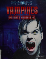Vampires And Other Bloodsuckers Owen Ruth 1967