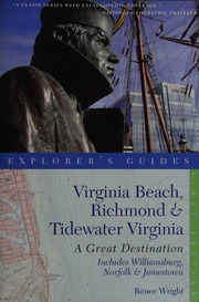 Virginia Beach Richmond Tidewater Virginia Including Williamsburg Norfolk And Jamestown A Great Destination Wright