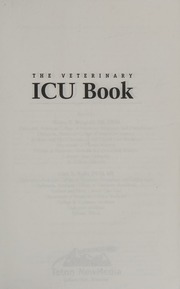The Veterinary Icu Book 1 Edition Wingfield Wayne E Raffe Marc R