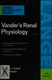 Vanders Renal Physiology 6th Ed Eaton Douglas C Pooler John Vander