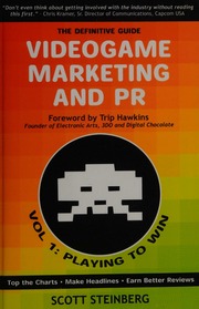 Videogame Marketing And Pr Steinberg Scott Scott Matthew Author