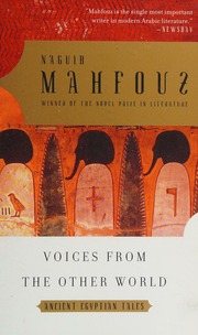 Voices From The Other World Ancient Egyptian Tales Mahfuz