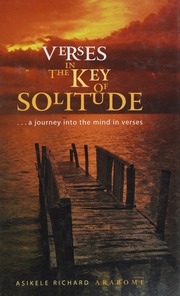 Verses In The Key Of Solitude A Journey Into The Mind In Verses Arabome